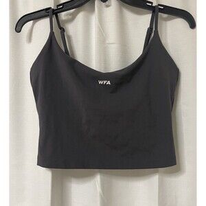 Wildfox Active Top Tank Black Medium Cropped